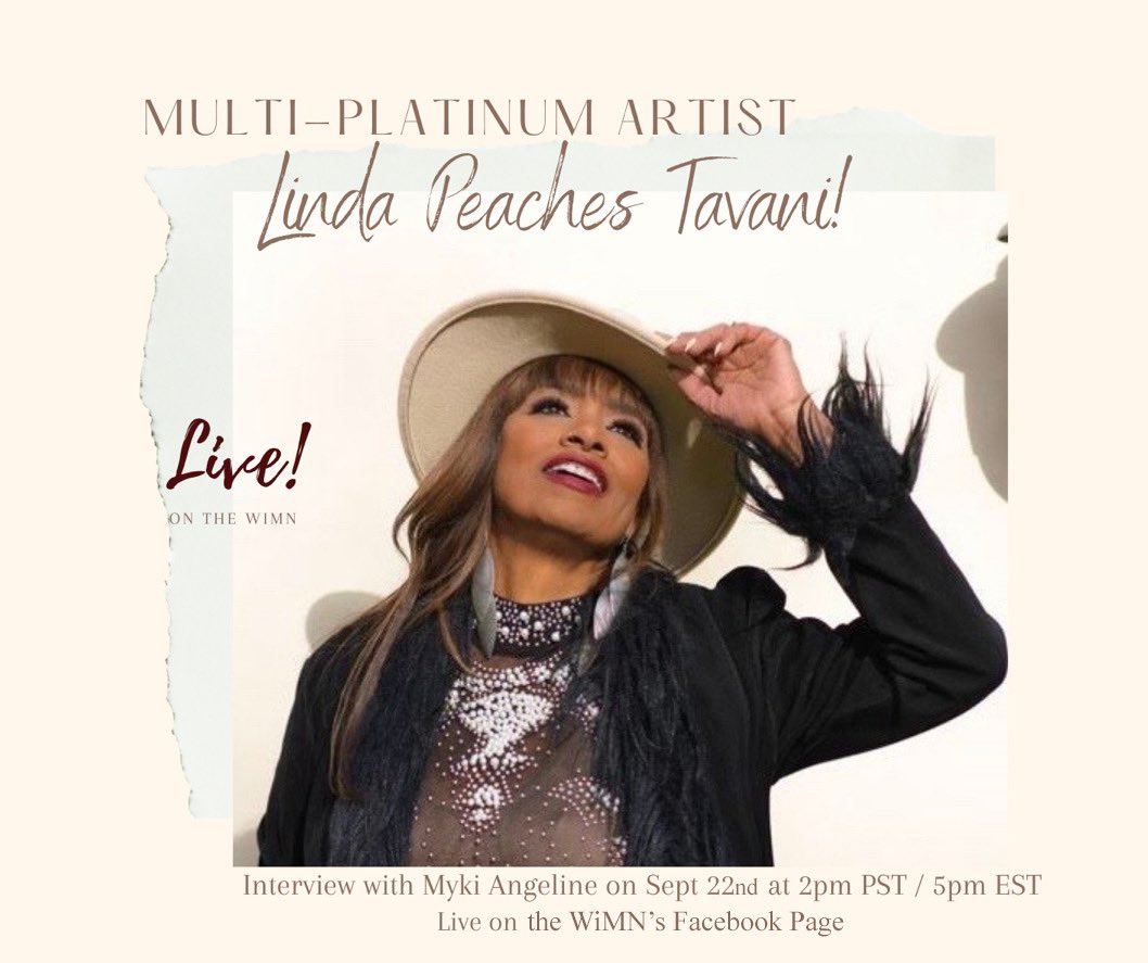 About - Linda Peaches Tavani