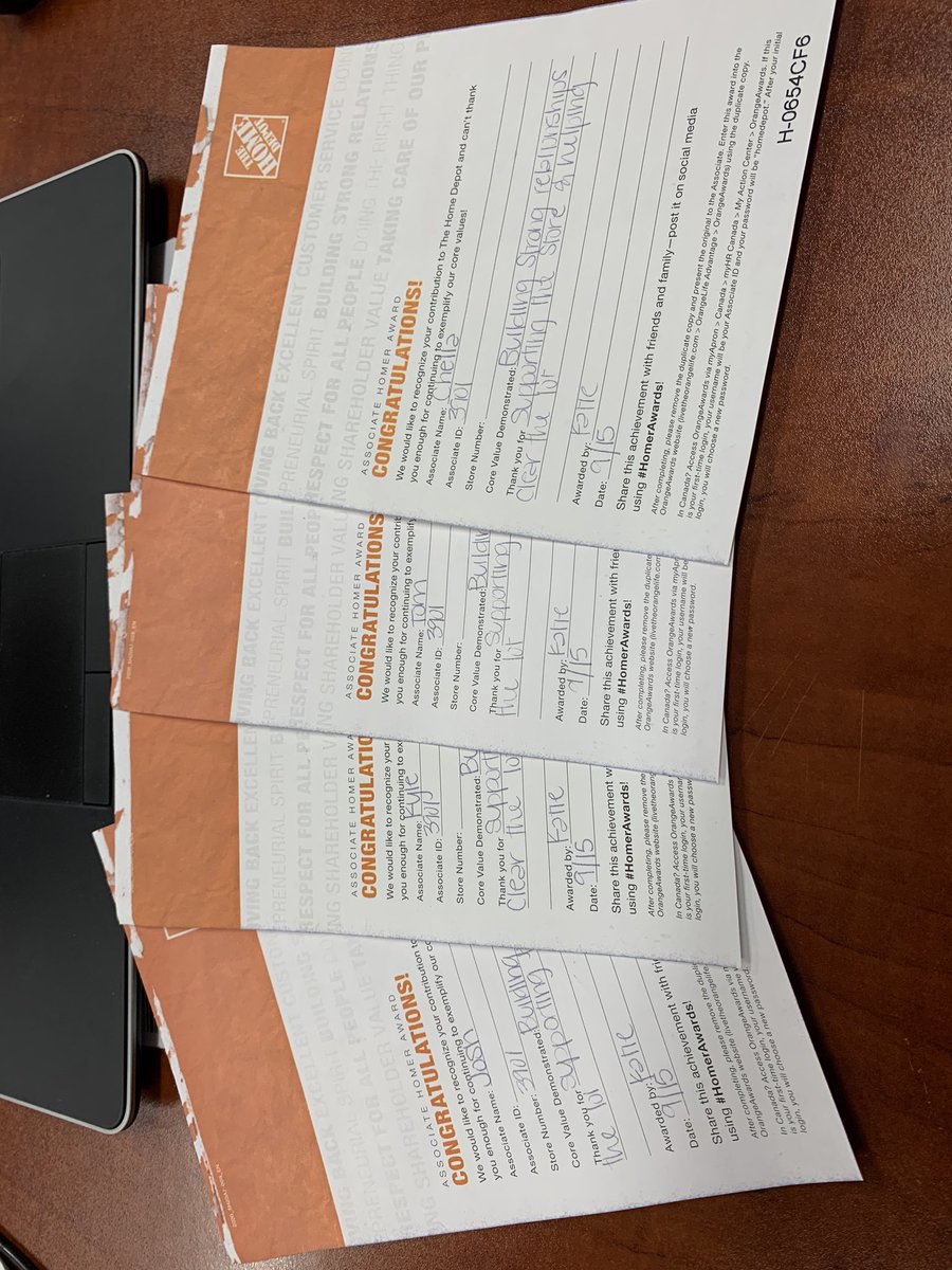 Thdbrycecole's tweet photo. Thank you to ASM Katie at 3901 for recognizing some of my associates for helping the store clear the lot! I appreciate the partnership! @M_Clintock https://t.co/rQjHGES2lh
