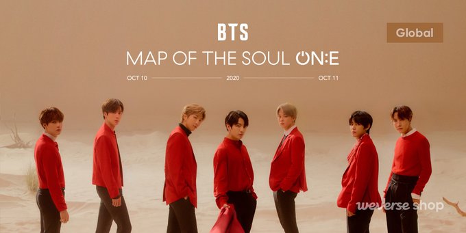 Weverse Map Of The Soul One Bts To Unveil A Special "Map Of The Soul On:e" Exhibit