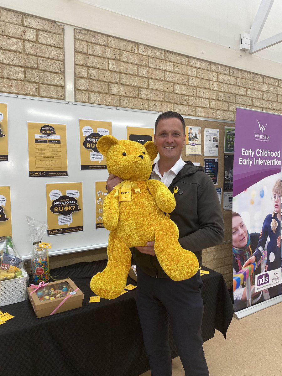 Hosting an RUOK community event, organised by APM, Wanslea and the Westerley family centre.
Good to see events like this happening again and well done to everyone involved.