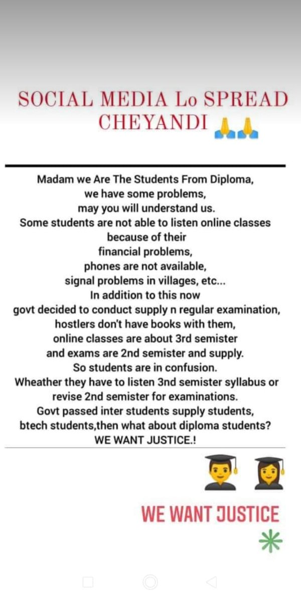 Diehardofmahesh's tweet image. #JusticeForPolytechnicStudents
@Swamy39