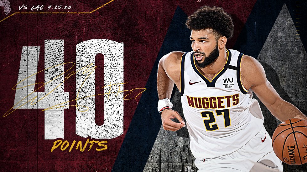 nuggets's tweet photo. Blue Arrow DELIVERED. 

#MileHighBasketball https://t.co/S9v3aLpzBd