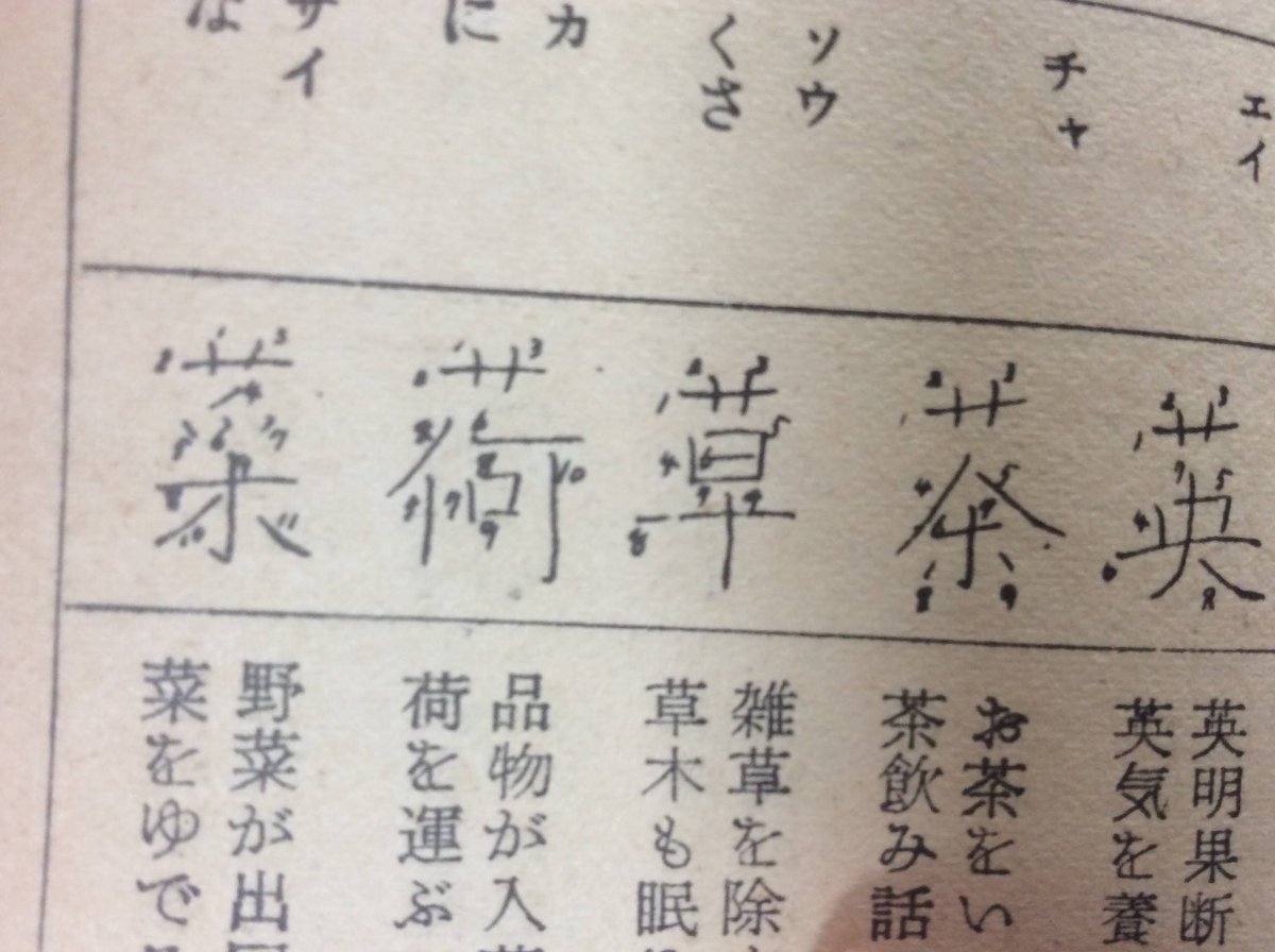 希少　筆順指導の手引き　文部省 筆順指導の手引き