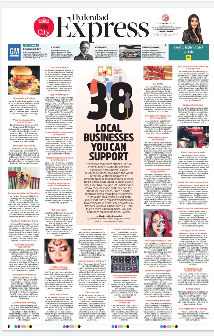 mkalanidhi's tweet photo. So proud of this beautiful page, conceived by @NewIndianXpress #Hyderabad #DesignHead Madan Kumar Dedavath. Amazing layout. https://t.co/xZl9budmGV