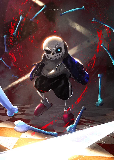 UNDERTALE/アンダーテール
Sans/サンズ
#UNDERTALE5周年 