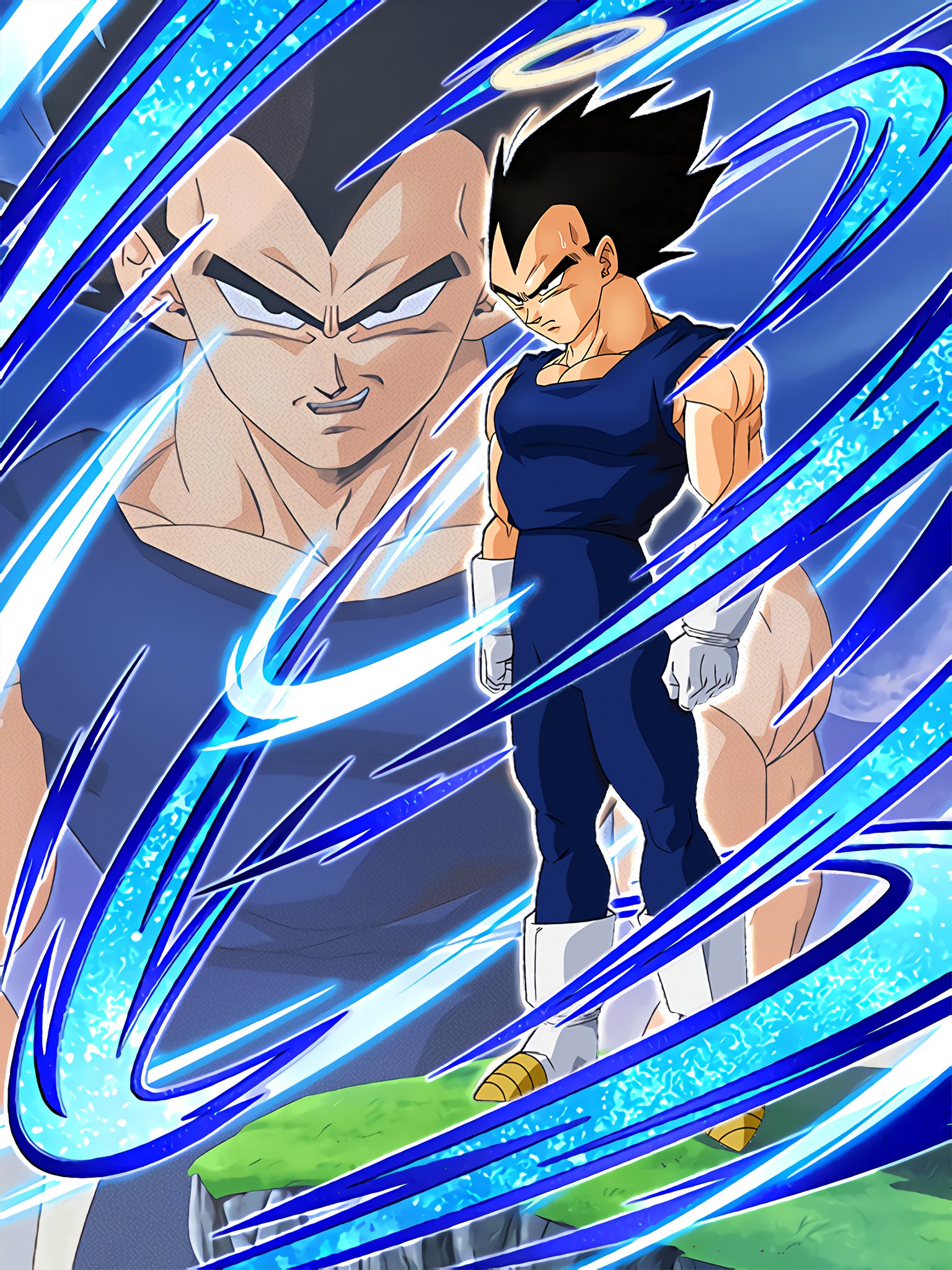 Hydros on X: Chain Battle Boss SSJ2 Angel Vegeta #Dokkan #Dokkanbattle   / X