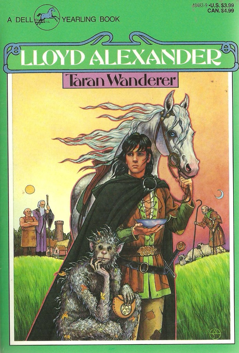 Next, the nearly unsung Chronicles of Prydain. Series starts with the main character aged 11, grows into his role -- sound familiar? The books are what JKR & Tolkien aimed at, and missed. Writing spare & beautiful, plot & characterization top notch, not a word out of place.