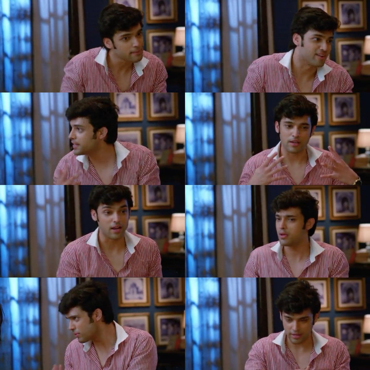 "Tum baitho na..tumhe sorry ke alawa fam dinner pe le jane aaya hun..togetherness.." and "Haan baba haan date par bhi le jaunga" - loved the way how  #AnuragBasu handled and played with KL smartly & convincingly. KL got convinced.. #ParthSamthaan  #KasautiiZindagiiKay