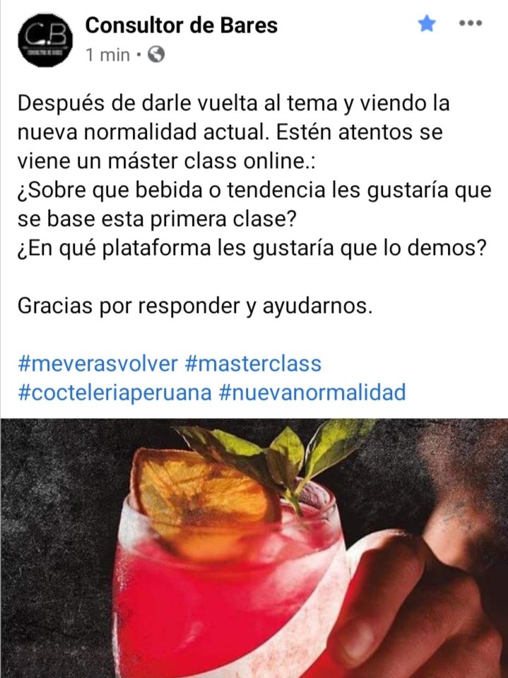 Kingofmartinis's tweet photo. Lo que se viene Octubre
#meverasvolver #cocteleriaperuana https://t.co/lJeT204iet