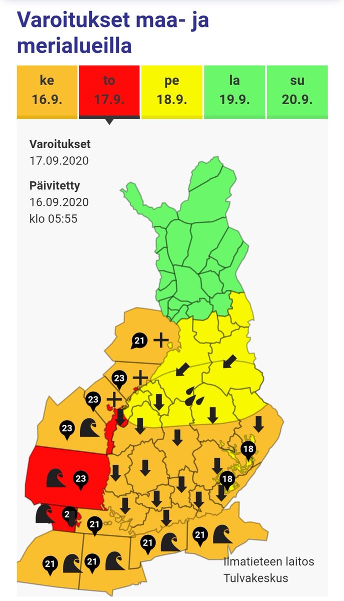 SAREspoo's tweet photo. Tänään tulisi viimeistään tarkistaa veneen kiinnitykset ja unohtaa kaikki vesillä liikkuminen pariksi päiväksi, jos vain suinkin mahdollista! Mahdolliset pelastustehtävät tulevat olemaan erittäin haasteellisia ennustetuissa olosuhteissa. #myrsky #meripelastus #veneily https://t.co/MzKGxM3OW6