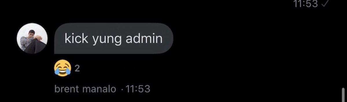 LESYELISTA's tweet photo. brent only <333 pero ‘wag sana makick yung admin ‘no? 

@AINTSHOTI_UY @ILYBRENT3000 @brentlechon_ @doughnutooooo ayaw niyo naman siguro ng kick? https://t.co/bVHmtFBzTW