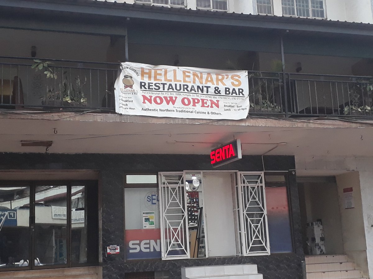 RicOkello's tweet photo. For all Authentic Northern Traditional Cuisine like Malakwang, Boo, Dodo, Smoked Beef, etc (All Pasted), and plenty of other cuisines, the place to be is Hellenar's Restaurant and Bar, just behind Uganda House.

Pass by today and have a memorable and affordable breakfast/Lunch. https://t.co/x8rTBAW3d0