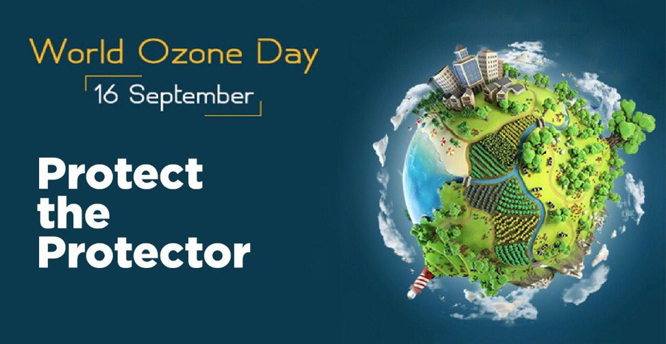 AmarpreetKale's tweet photo. We must Protect what is protecting our lives .
Let’s protect the protector.
Today , 16 th September is World Ozone Day.🌎
#OzoneDay #OzoneDay2020 #OZONEFORLIFE #Ozone #ozonelayer #Protector #ओज़ोन @nature @WHO @ozonegaming @climate @ClimateReality
#savenature #makefuture https://t.co/TlgBtI9aPQ