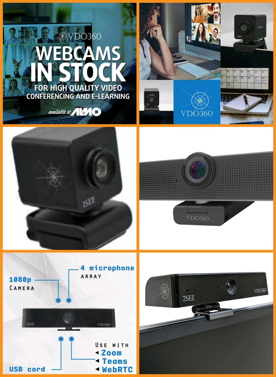 TOAAfrica's tweet photo. #TOA Electronics Southern Africa are proud to announce their appointment as distributors of the #VDO360 range of usb camera's and the #1SEE, #2SEE and #3SEE product range, for Sub Saharan Africa, by #Almo Professional AV. #usbcamera https://t.co/EJBQANuYJ9