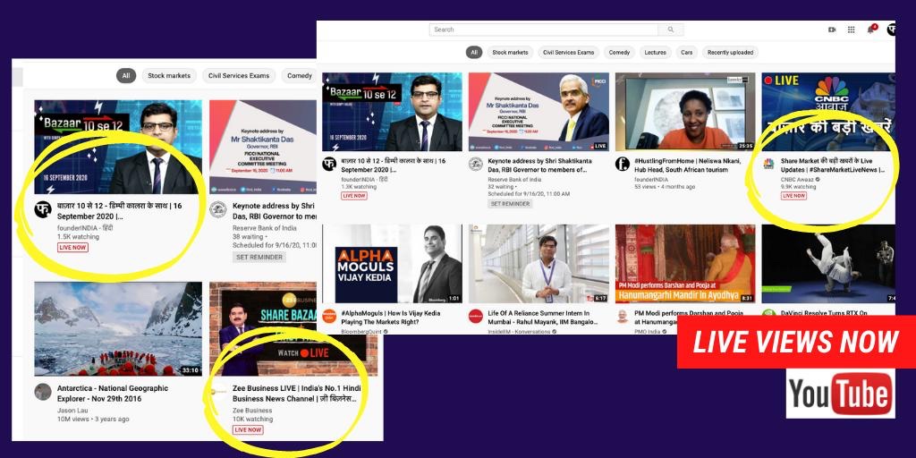 FounderIndia's tweet photo. Happy helping #StockMarket enthusiasts alongside big bros @CNBC_Awaaz & @ZeeBusiness #Bazaar10se12 #EarningWithLearning with @dkalra81 #FounderIndia @brijeshpaurush @kyalashish https://t.co/cbMhTMKb9e