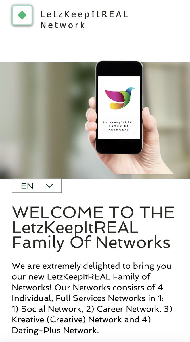 The New LetzKeepItREAL Family Of Networks!
Visit LetzKeepItREAL-Network.com &amp; Start Enjoying Our Amazing Network!