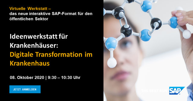 Health20_HD's tweet photo. Lassen Sie uns gemeinsam konkrete Anwendungsfälle für Krankenhäuser identifizieren und ableiten! Am 08.10.2020 von 09:30 – 10:30 Uhr. Dirk Litfin und ich freuen uns über Ihre Teilnahme. #healthcare #publicandenergy #sap #krankenhauszukunftsgesetz #khzg https://t.co/C3ESBtYyDb https://t.co/jMiVFFikU2