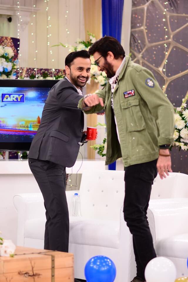 muneezamehboob1's tweet photo. Beautiful Pictures Of @WaseemBadami #GoodMorningPakistan #20yearsofAryNetwork 😊😊 https://t.co/tzymCxc6nH