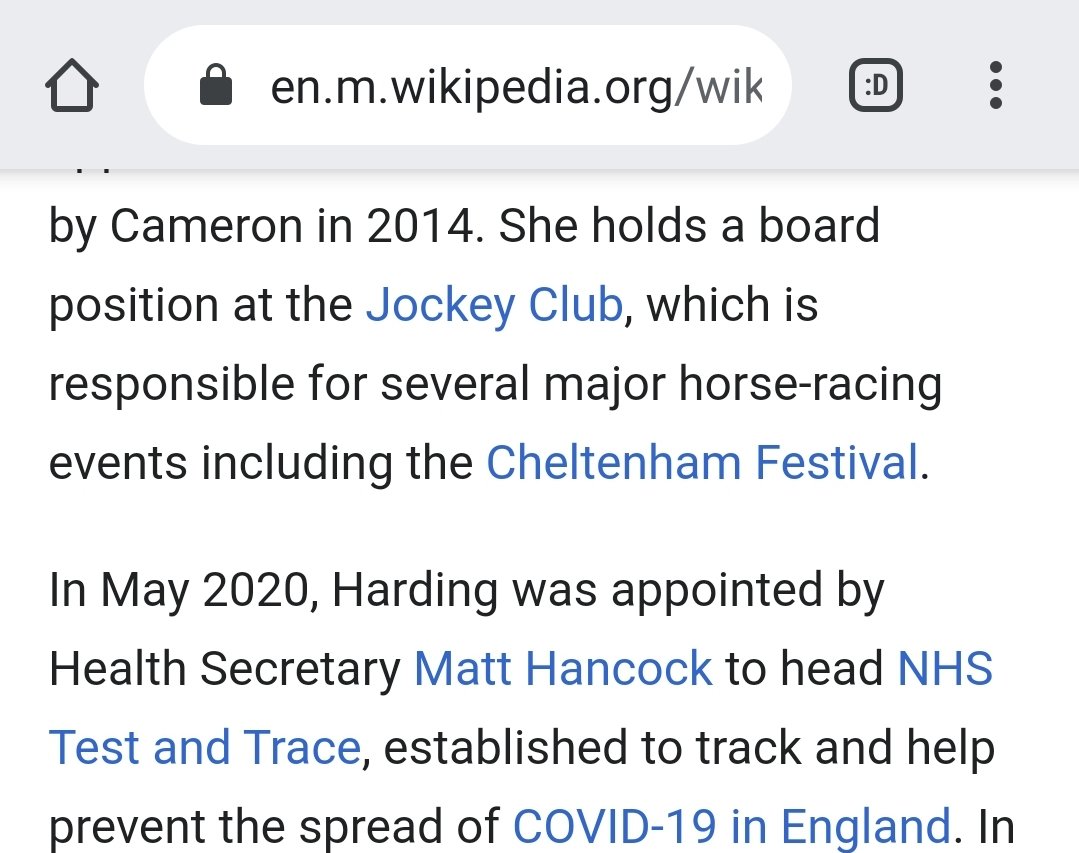 Femi_sorry's tweet photo. Wait.... So you're telling me that it *wasn't* the best idea to put someone who was partly responsible for Cheltenham festival going on during the peak of the Coronavirus outbreak, in charge of our best defence against the virus?
#TestingCrisis "Dido Harding" https://t.co/pQW81iUWU3