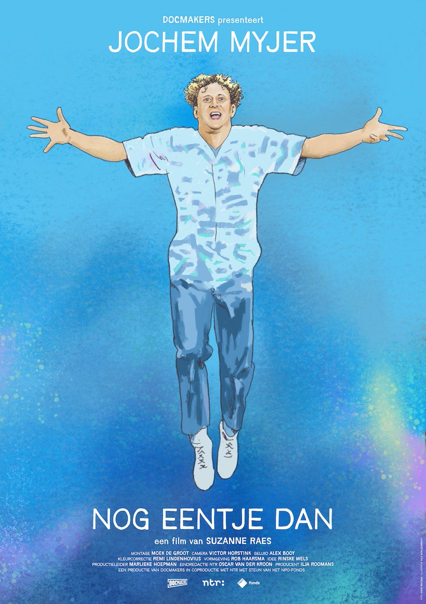 dekeetbv's tweet photo. Spannend: vanavond de première van de documentaire 'Jochem Myjer - Nog eentje dan' van @suzanneraes @omroepntr #docmakers #hetuurvandewolf. De tv-uitzending is maandag 28 september op @NPO2! https://t.co/DibqvtJkOW
