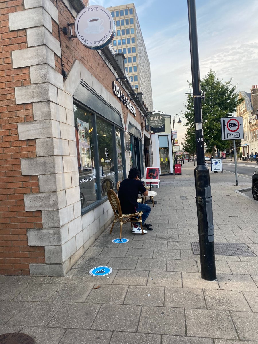 RBKingston's tweet image. “Some people don’t feel comfortable being indoors still, so sitting outside was a great option for them&quot;

Cake and Bingsoo Cafe in #NewMalden is one of the local businesses to have been granted a temporary #pavementlicence: kingston.gov.uk/info/200142/li… #localbusiness #KeepKingstonSafe
