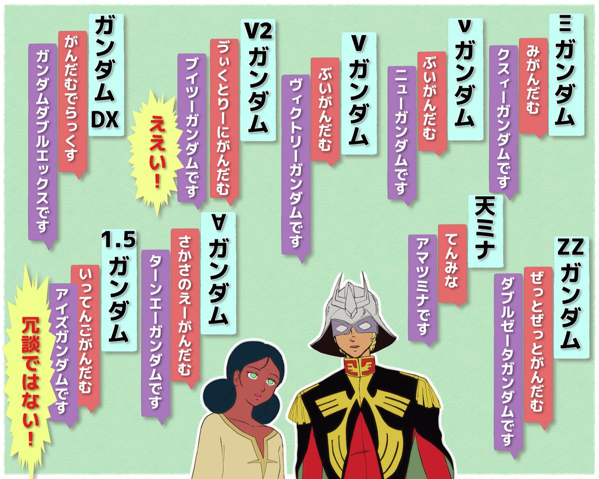 Nとvが紛らわしい 3ガンダムと1 5ガンダムはマジで読めない ガンダムシリーズのネーミングは初見殺しで 冗談ではない Togetter Nとvが紛らわしい 3ガンダムと1 5ガンダムはマジで読めない ガンダムシリーズのネーミングは初見殺しで 冗談ではない Togetter