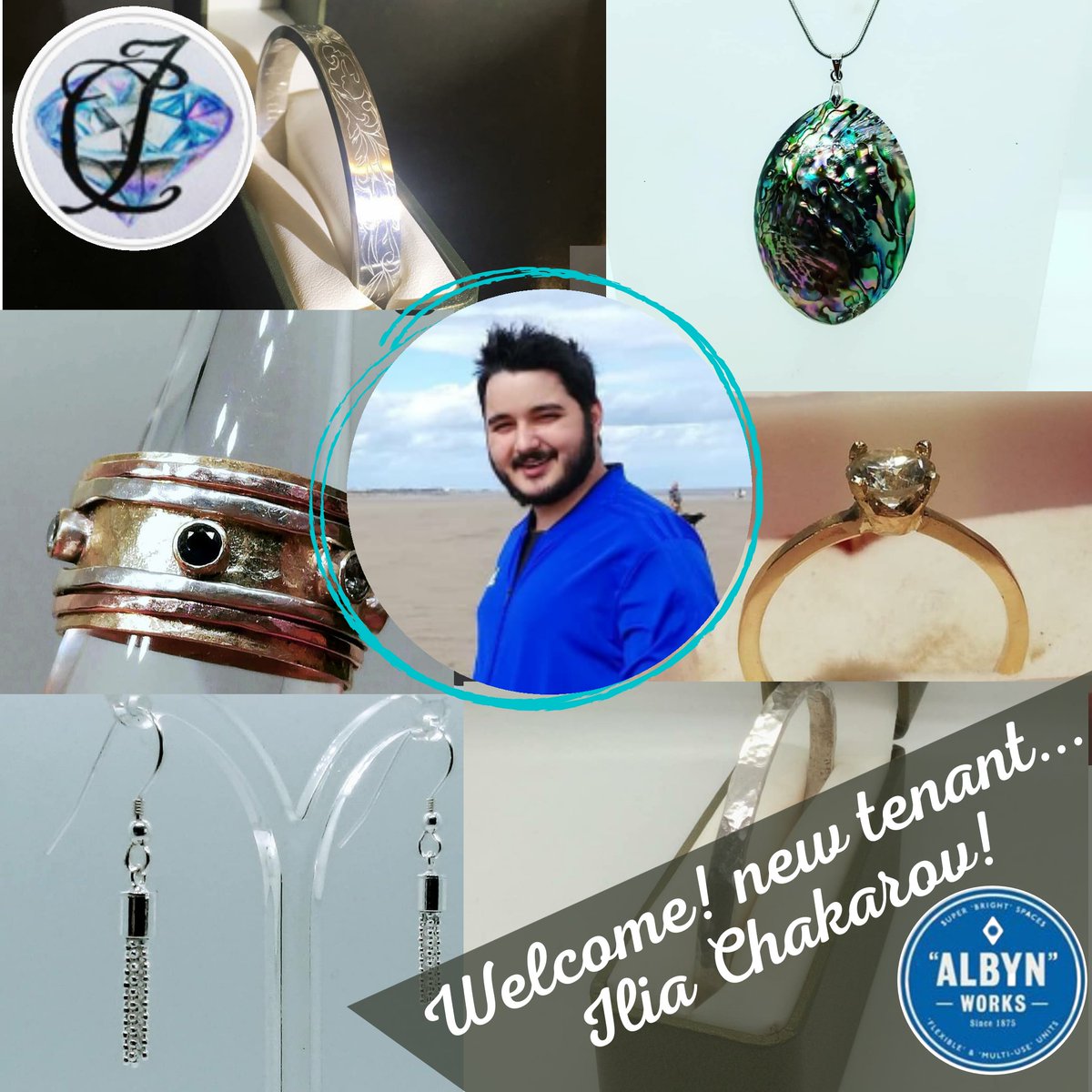 AlbynWorks's tweet photo. 💍 We have welcomed fine jewelry maker @iliachakarov into his first unit here @albynworks ! We are so excited to have another talented maker on site!💍 We have affordable studio space for makers here at #albynworks , get in touch if you need studio space ! 🎨🖌️🛠️ #sheffield https://t.co/lprgd6Xa4w