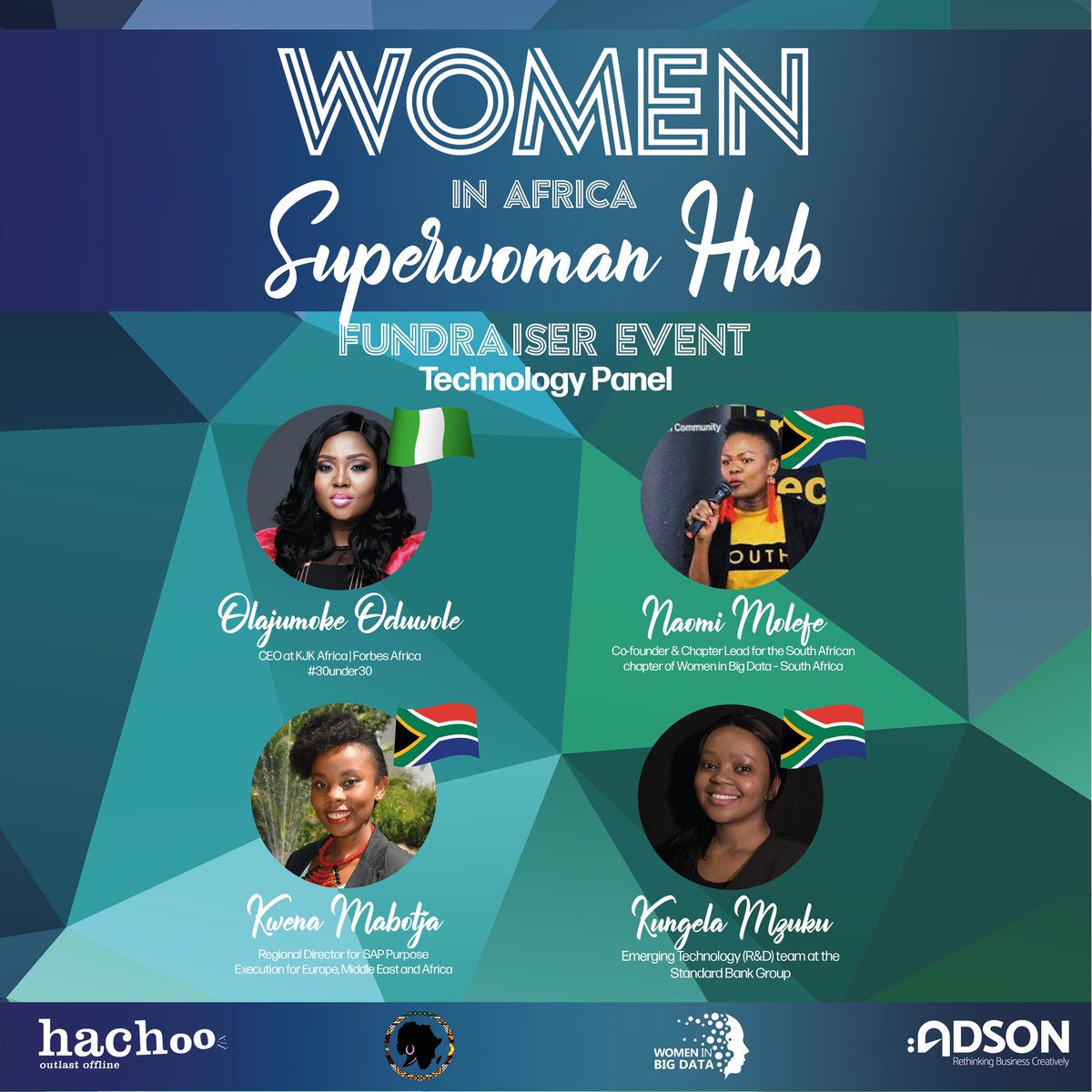 HubSuperwoman's tweet photo. For all our #WomenimTech, join us at the Women in Africa conference happening on the 26th of Sepetmber to learn from industry leaders on how they succeeded in the space and where are there opportunities lie for you to drive inclusive growth and excel in your career! https://t.co/PvXySPpu3y