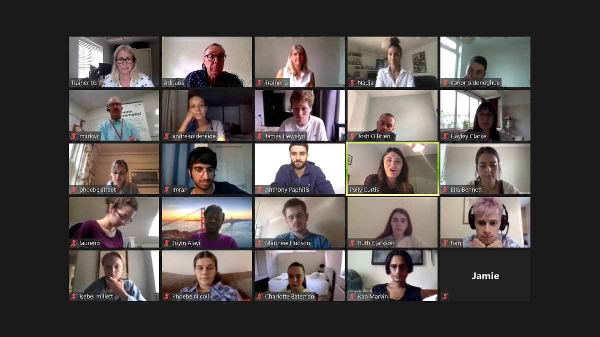 Great have incoming <a href="/PA/">PA Media</a> Media managing director Polly Curtis talk to our trainees @PA_Training this morning