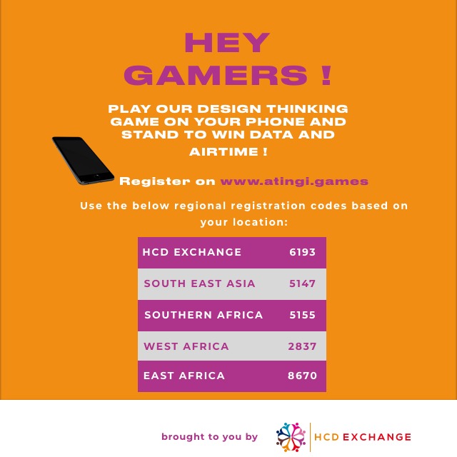 Here are all the registration codes for the game(s) in your respective regions. Namibia would fall under the jurisdiction of Southern Africa. Register, have a play test first to familiarise yourself with the content and then have a play. You can also organise group sessions 