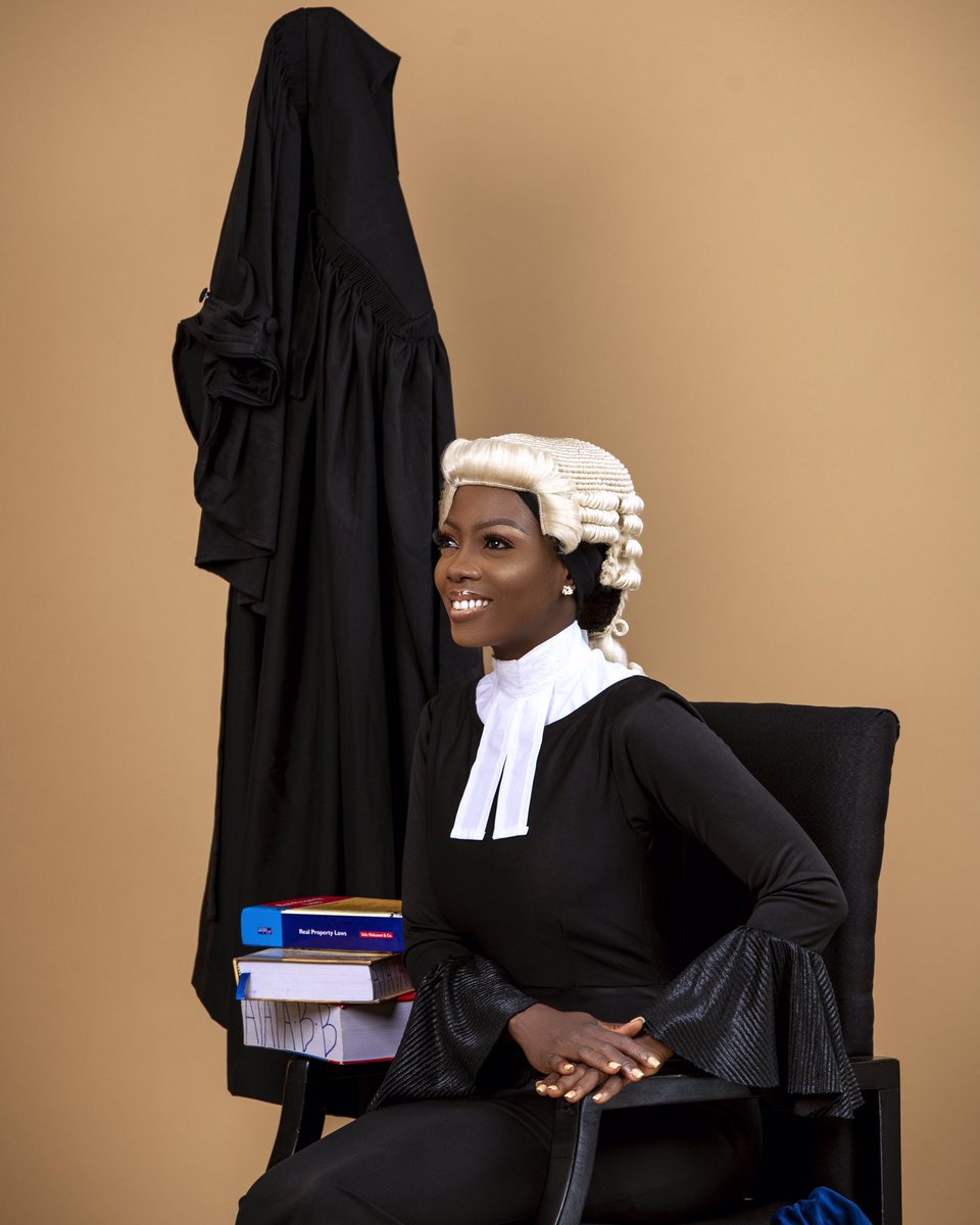 bashirat_atata's tweet photo. Alhamdulilah!!!
Bashirat Bukola Atata Esq
Barrister and solicitor of the Supreme Court of Nigeria
#CallToBar2020 #CALLTOBAR https://t.co/J7CEvLuYGC
