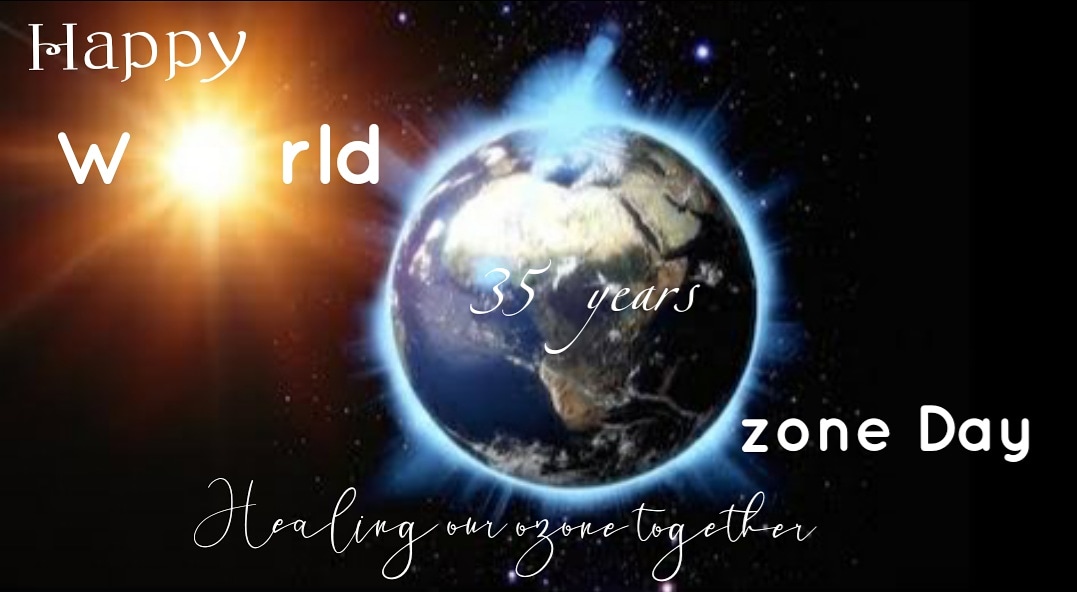 Happy World Ozone Day 🌍!!!
#ozoneforlife 
#ozoneday
 #protectozone 
#cfcs #green #gogreen #globalwarming #humscienceketarafsehai #climatechange #saveozone #ozone #saveearth  #ozonedepletion #bhfyp