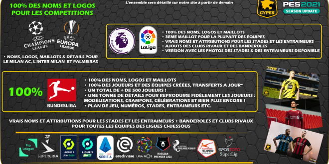 pes_patch's tweet photo. #PES 2021 CYPES Patch For PC and PS4 #PES2021PCOptionFile #PES2021PS4OptionFile @ https://t.co/F5K6MjH9jO https://t.co/mFJgbQjvmE