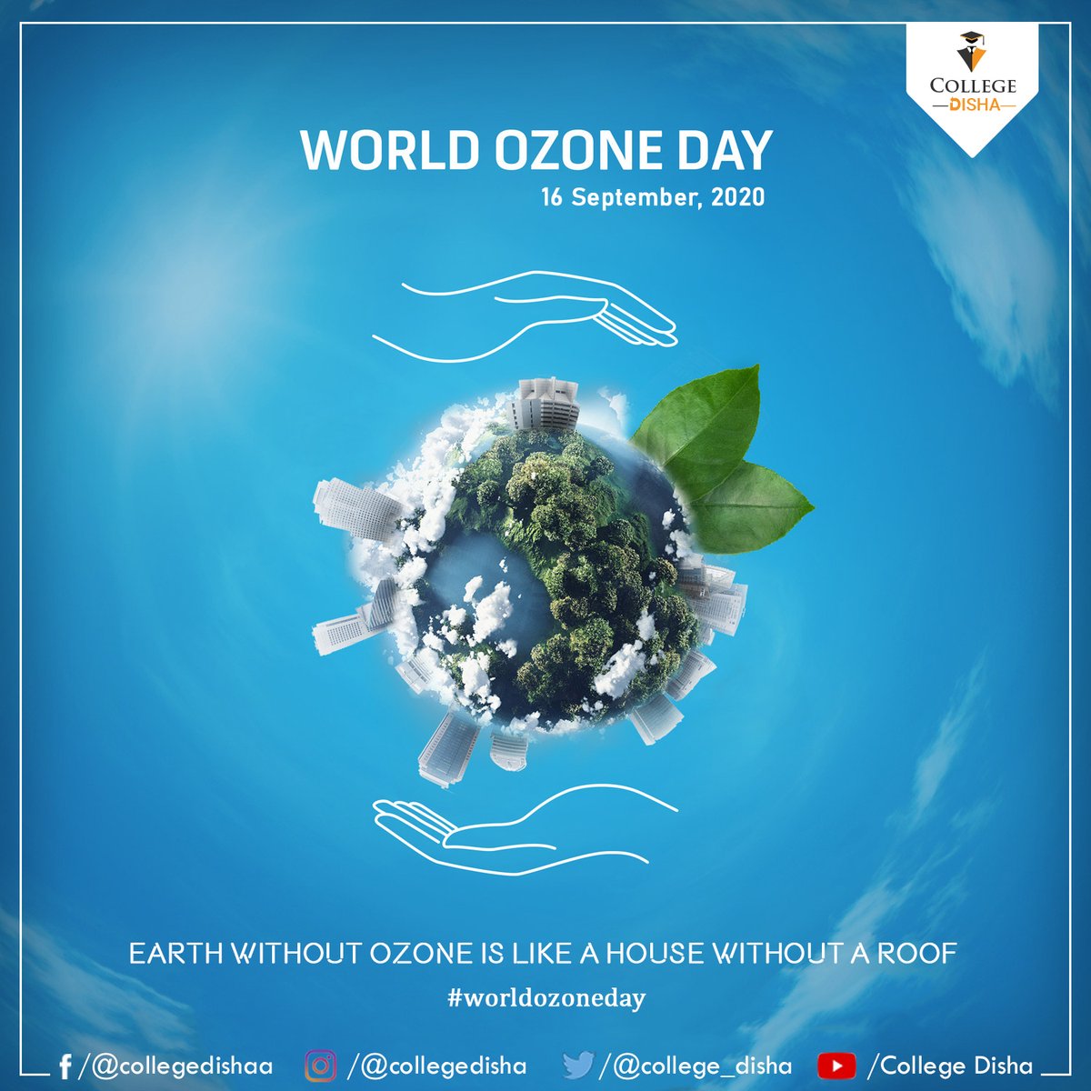 college_disha's tweet photo. Deal today with Ozone for a Better Tomorrow.
#WorldOzoneDay
#WorldOzoneDay2020
#CollegeDisha
#collegedisha https://t.co/uXS3bwSK1S