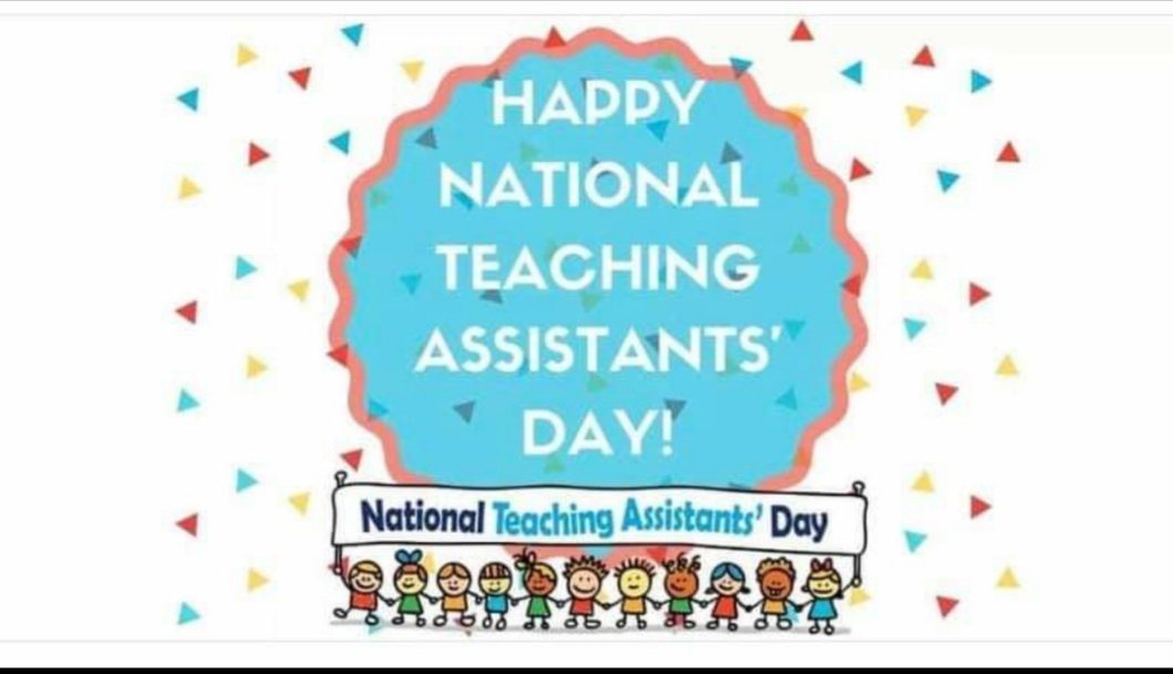 krstydavies's tweet photo. Happy National Teaching Assistants' Day! 🤩🎉 I am lucky enough to work with the best team of TAs who out 100% into the job the do every day. The pupils and I appreciate it so very much. Thank you #NationalTADay https://t.co/Re2FXVfR8h https://t.co/2sjpXYJEdR