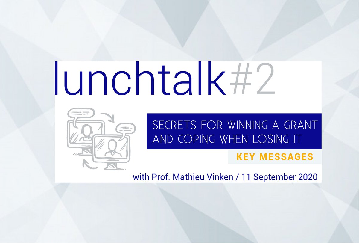 AltertoxAcademy's tweet photo. Is there a success formula to win a grant?
Check out our last blog post resuming Key messages from our 2nd online Lunch talk "Secrets for winning a grant and coping when losing it" with our special guest Prof. Mathieu Vinken!
#Makebetterscience #grants #toxicology #sciences #3rs https://t.co/fzoLQPfmo7