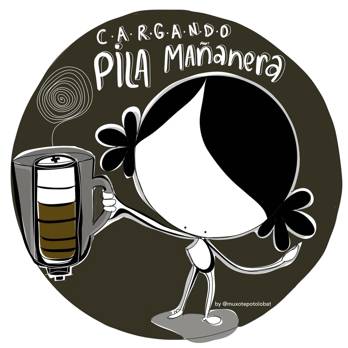 muxotepotolobat's tweet photo. Cargaaaaando pila mañanera.
#EeeeegunonMundo!!
#InidaKofi #energía #pilamañanera #agotaíta #crónicasdelcoronavirus https://t.co/PsFk3P3LvV