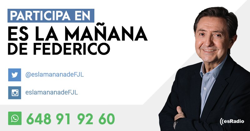 🗣️🎙️ Si quieres participar en #Eslamañana solo tienes que mandarnos un audiowhatsapp al 📲 648919260. Te escuchamos en directo a partir de las 9:30 en la sección de #OyentesFJL.