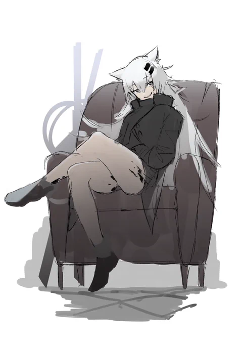 執務室のラップランド描いてる 
