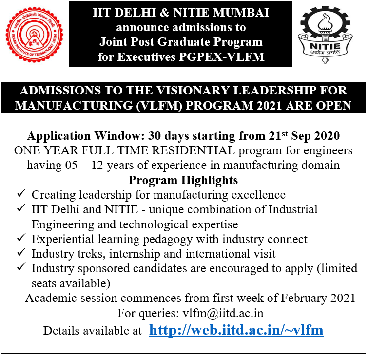 In the works: Joint engineering master's degree with IIT Bombay