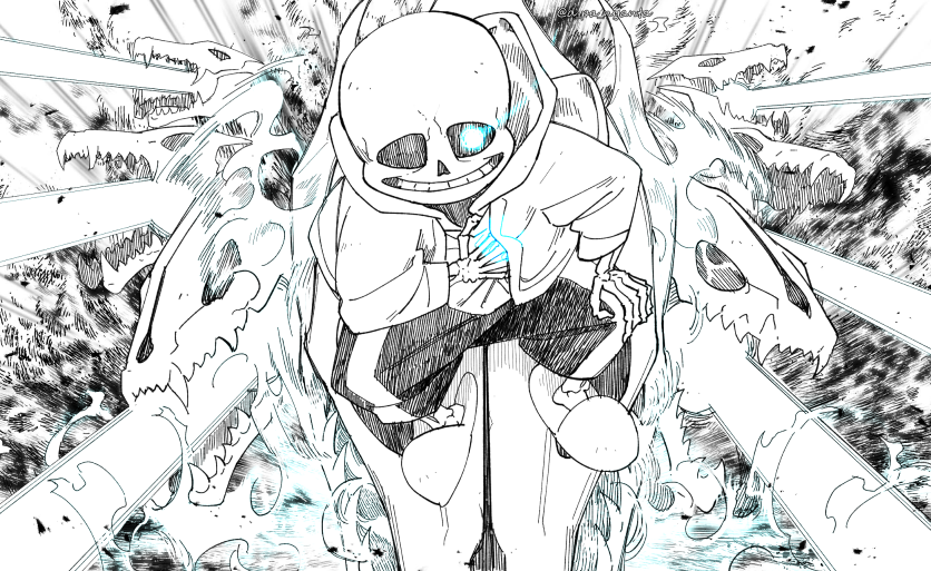 MEGALOVANIAを聞いてたら描きたくなったので
最弱にして最強
#undertale5周年 