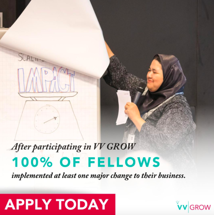 Silvia Sartori (@ziyuusan) on Twitter photo Are you a #womanentrepreneur interested in:
1. Growing your business
2. Creating #impact in your #community ?
📢 Applications are now open for <a href="/VitalVoices/">Vital Voices</a> 2021 #VVGrow #fellowship !
✍️ Find out more & apply: lnkd.in/eGpwa4x Are you a #womanentrepreneur interested in:
1. Growing your business
2. Creating #impact in your #community ?
📢 Applications are now open for <a href="/VitalVoices/">Vital Voices</a> 2021 #VVGrow #fellowship !
✍️ Find out more & apply: lnkd.in/eGpwa4x