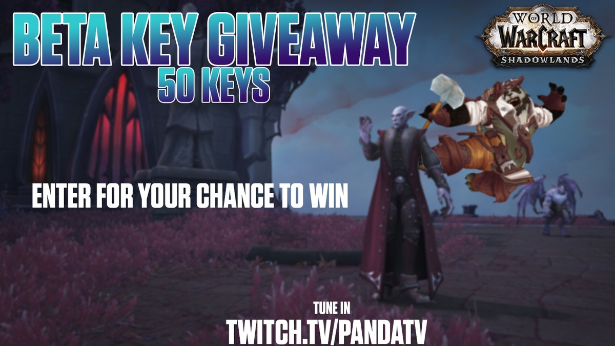 I know its late but OCE Region got some #Shadowlands  BETA #Giveaway 's

What do you need to do?
Follow🐼
Like 🐼
Retweet 🔂
Reply to this tweet with your Best transmog 
Picking Winners over next few days!
<a href="/Warcraft/">World of Warcraft</a> <a href="/Blizzard_ANZ/">Blizzard ANZ</a> Ty for the keys 😍