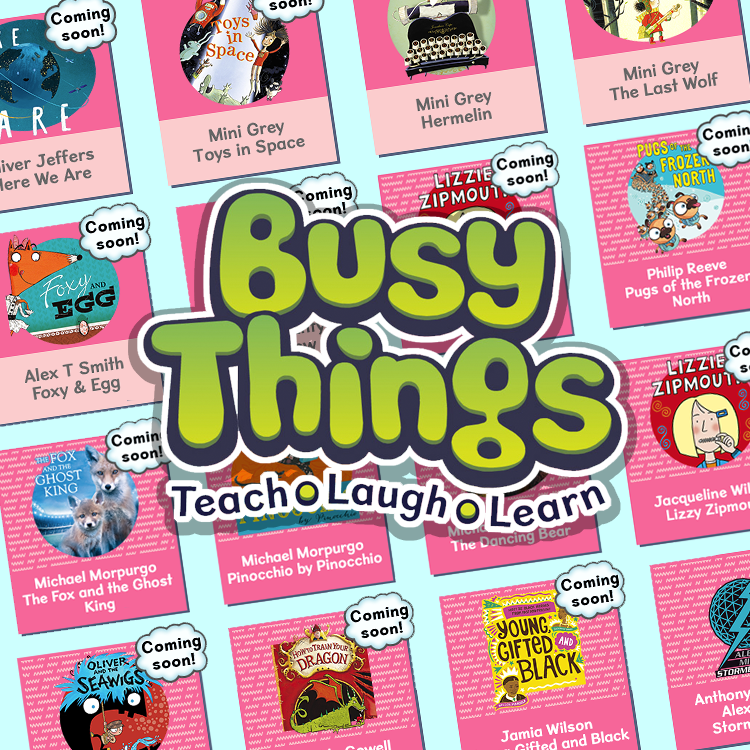 EXCITING NEWS!!! We have started work on the creation of lots of NEW #KS1 and #KS2 English comprehension activities using extracts from popular children's books by #JacquelineWilson, #MichaelMorpurgo, #CressidaCowell #PhilipReeve and many more!! 
#BusyThings #ComingSoon #EdTech