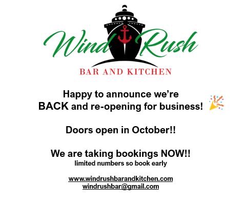 WindrushBar's tweet image. WB&amp;amp;K is re-opening in October  for all the best in Caribbean cuisine.., eat-in or takeaway via Uber, Deliveroo or Just Eat.