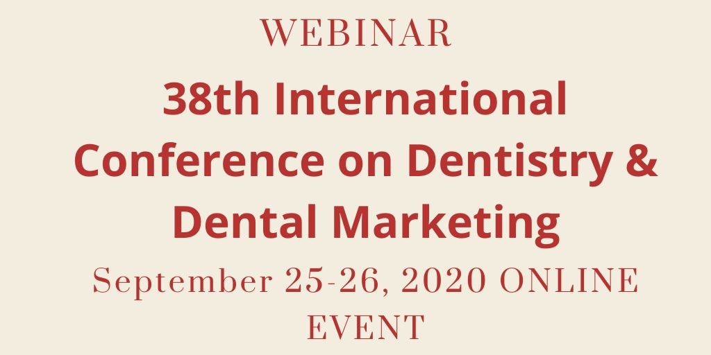 Conferences (WEBINAR Conferences) Committee invites all the experts and researchers from all over the world to attend " DENTAL MARKETING 2020 "
dentalmarketing.conferenceseries.com