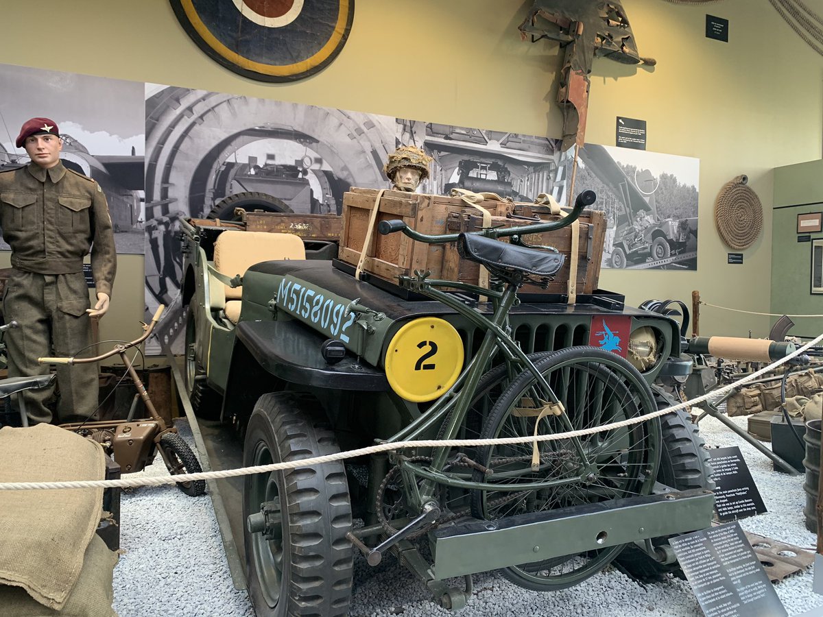 The prelude to <a href="/BromptonBicycle/">Brompton Bicycle</a> perhaps?! This is part of the exhibition at ‘Pegasus Bridge’, Normandy.