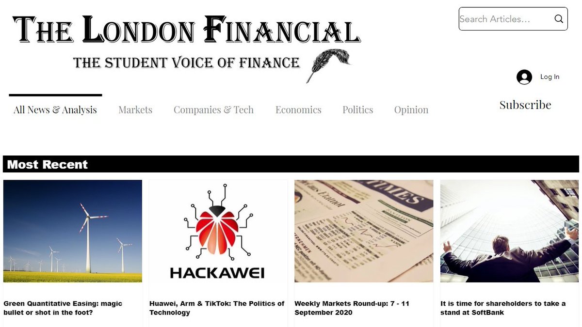 The London Finance Journal is now...

The London Financial! 

We will soon begin using TheLondonFinancial.com