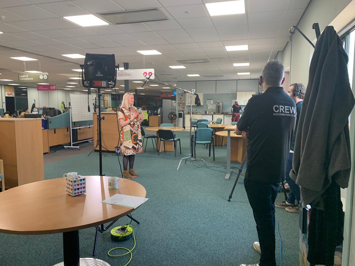 Had such a great day filming on Monday and talking about <a href="/Syn_Sol/">Synectics Solutions</a> culture of family &amp; innovation plus the amazing community work we do. So proud of our staff. New way of doing a client presentation! Thanks to <a href="/reelsinmotionuk/">Reels in Motion</a> who are sorting it with a tight turnaround time!!