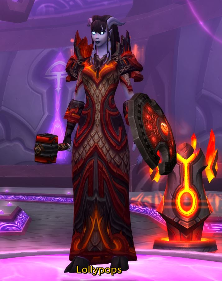 Snookimss's tweet photo. @PandaTVoce @Warcraft @Blizzard_ANZ Thanks for the opportunity.  This is Lollypops my firey Shaman! <3 https://t.co/CkOg1txSol